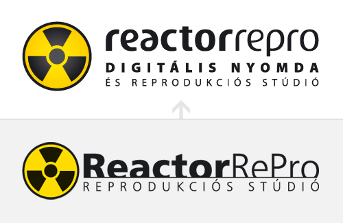 a Reactor Kft. új logója