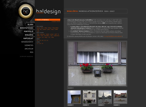 az új GHALÉRIA címlapja