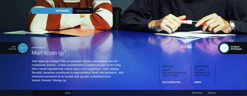 a Kirowski új honlapja