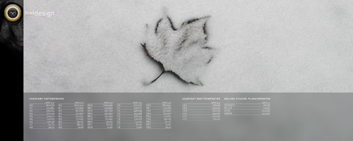 Téli háttérkép – szabvány méretekkel