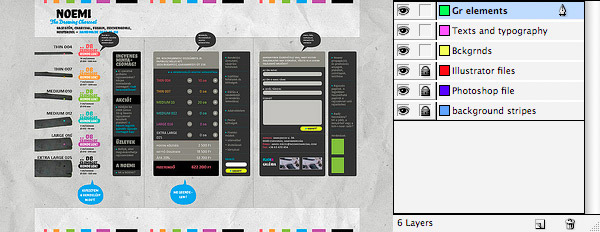 webdesign InDesign-ban