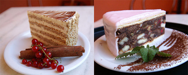 Eszterházy-torta és Puncstorta