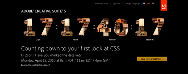 Adobe Creative Suite 5 a láthatáron