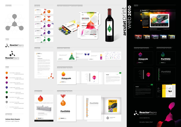 Kiállítva: Aranyrajzszög 2010 – Reactor arculat