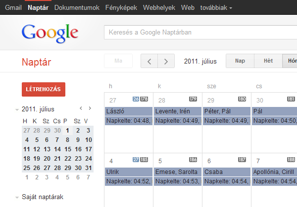 Google Calendar