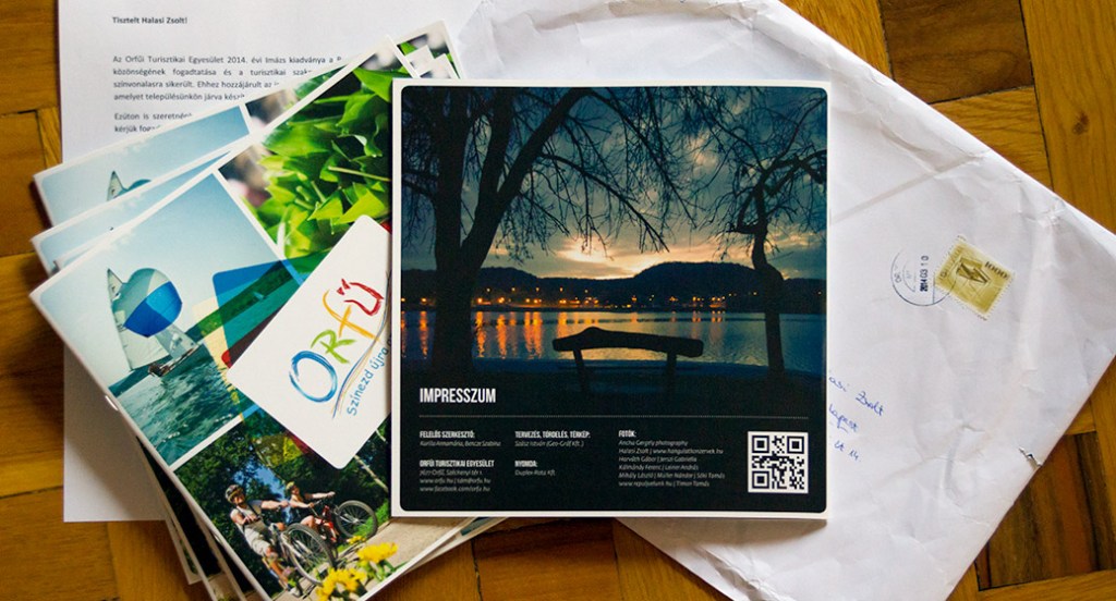 Halfotó az Orfűi Turisztikai Egyesület&nbsp;kiadványában