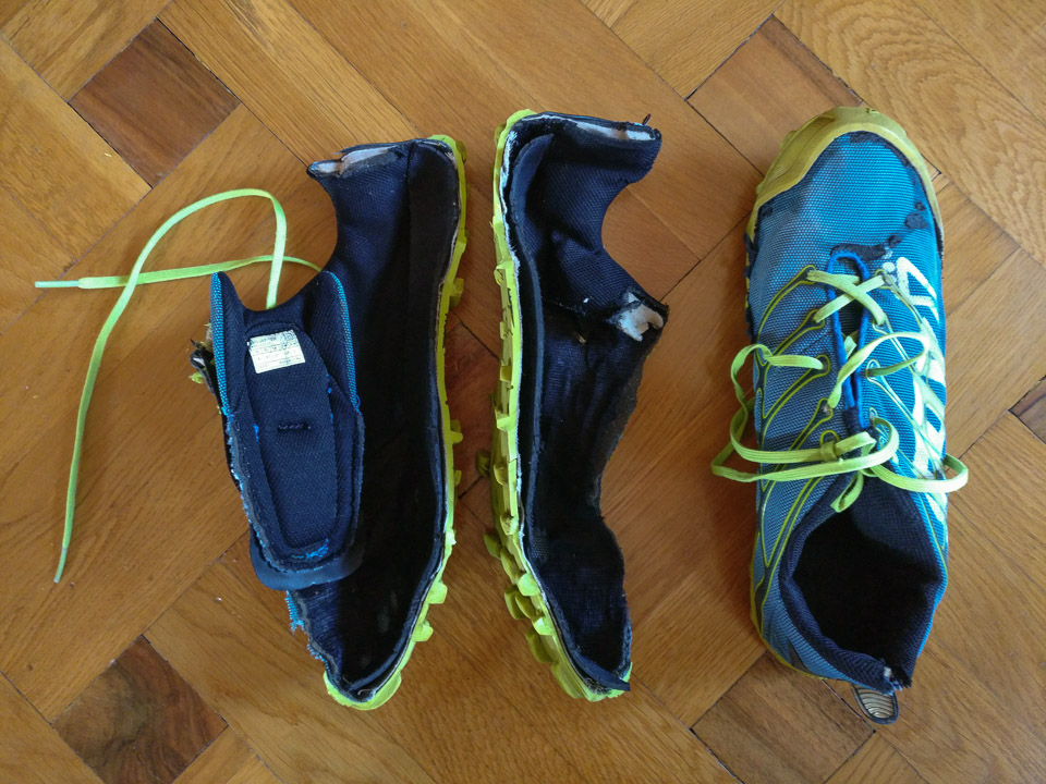 Inov-8 Bare-Grip 200 – 1001 km futás után