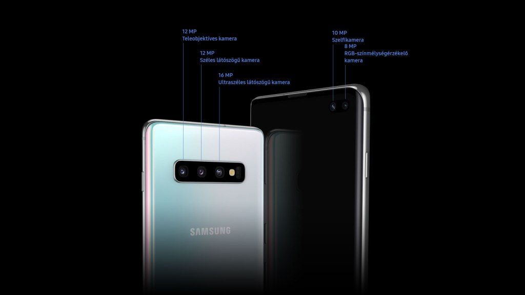 Samsung Galaxy S10+ és S10&nbsp;teszt