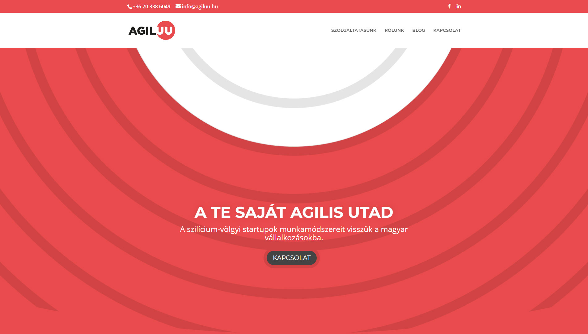 Agiluu honlap